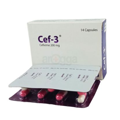 Cef-3 200mg Capsule এর ছবি