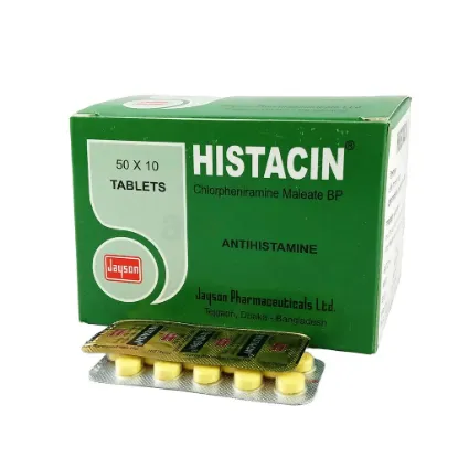 Histacin 4mg Tablet এর ছবি