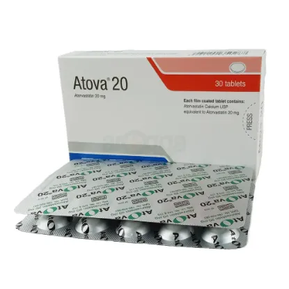 Atova 20mg Tablet এর ছবি