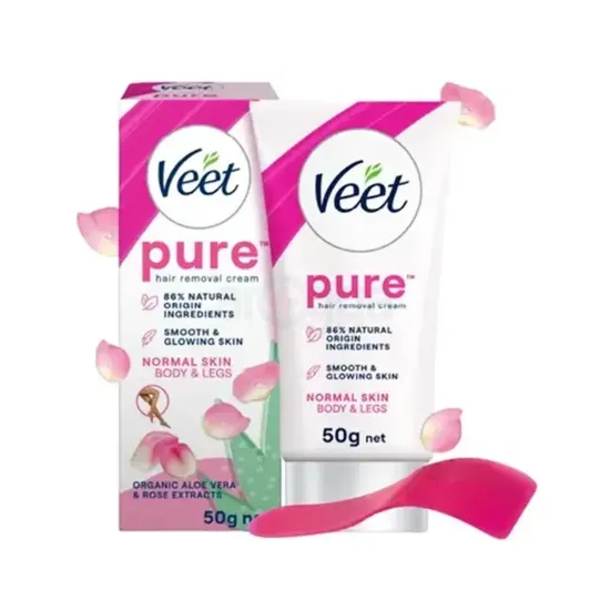 Veet Pure Hair Removal Cream for Normal Skin 50g এর ছবি
