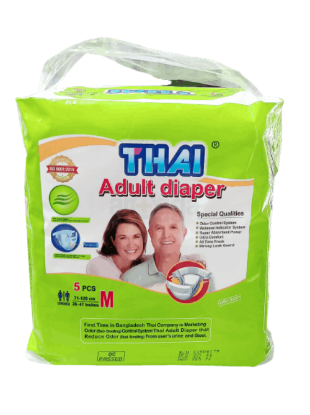 Thai Adult Diaper Belt System M 5's Pack এর ছবি