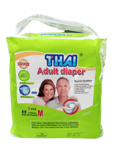 Thai Adult Diaper Belt System M 5's Pack এর ছবি