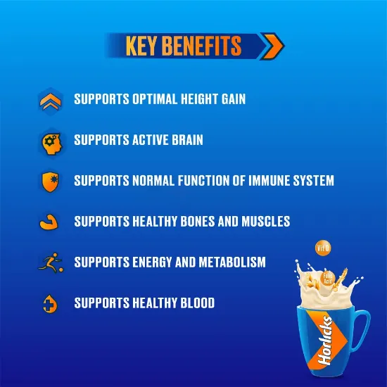 Standard Horlicks Health and Nutrition Drink Super Value Pack 400g এর ছবি