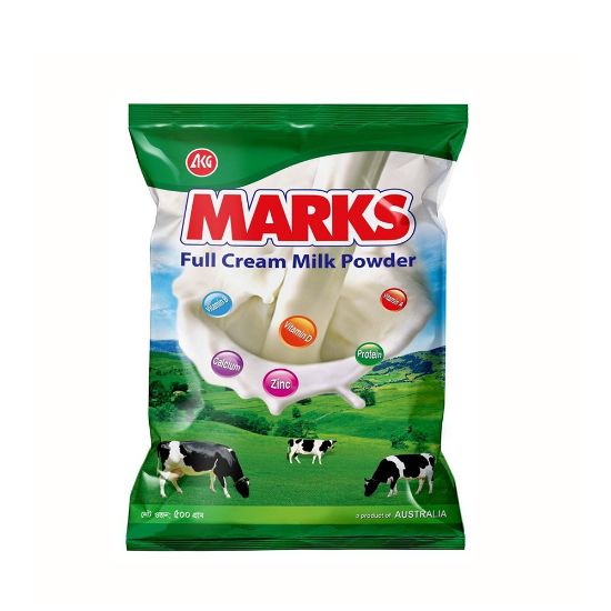 Marks Full Cream Milk Powder 500gm Poly এর ছবি