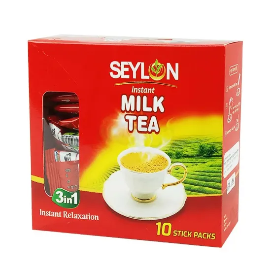 Seylon Instant Milk Tea Box 150gm (10 Stick in per box) এর ছবি