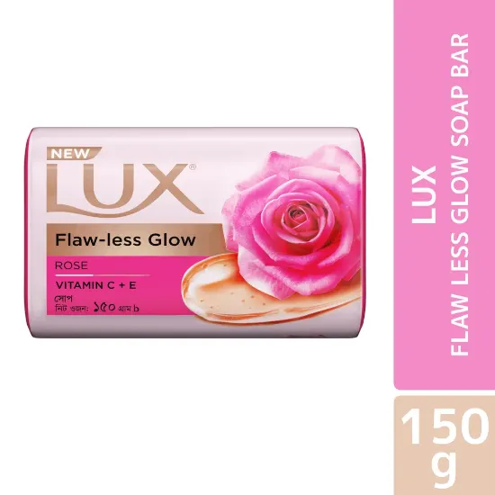 Lux Soap Flaw Less Glow 150gm এর ছবি